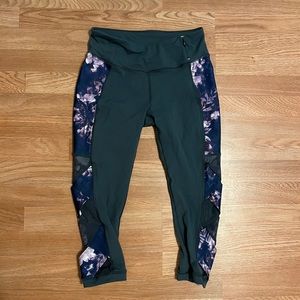 Calia gray floral leggings